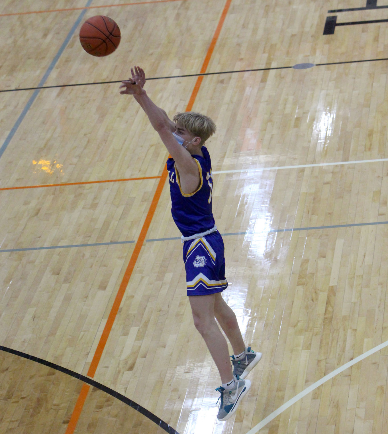 McDonell boys basketball at Osseo-Fairchild 1-11-21